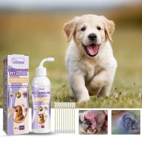 Cat And Dog Relieve Ear Odor, Clean Earwax, Wash Ear Drops