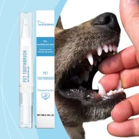 Gently Care For Breath, Clean Mouth Odor, Pet Toothbrush