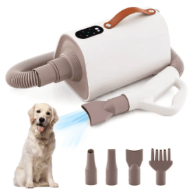 1 Pc Dog Cat Hair Blower With Negative Ion Function And Adjustable Temperature