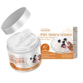 Dogs And Cats Remove Tear Stains, Clean The Eyes, Wipe Eye Droppings, And Remove Eye Dirt With Cotton Pads